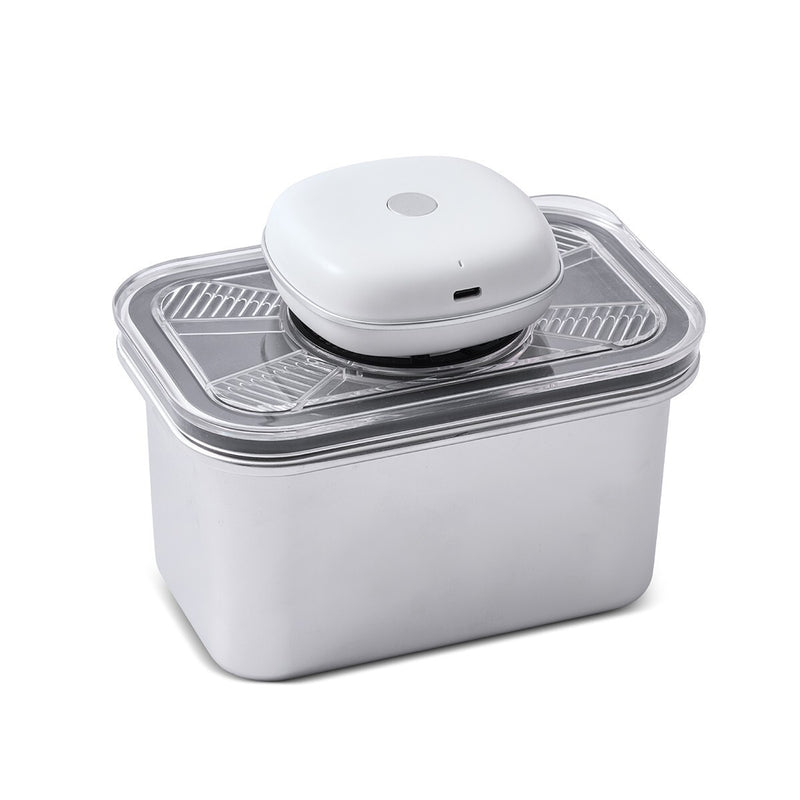 Aryıldız Vacuum & Fresh Çelik 14 Parça Saklama Kabı Seti