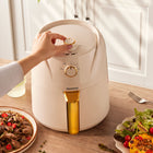 Homend Airfryday 2504H 8 Farklı Programlı, 4,3 Litre Airfryer Krem - 3