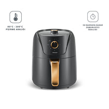 Homend Airfryday 2505H 8 Farklı Programlı Airfryer Antrasit 4,3L