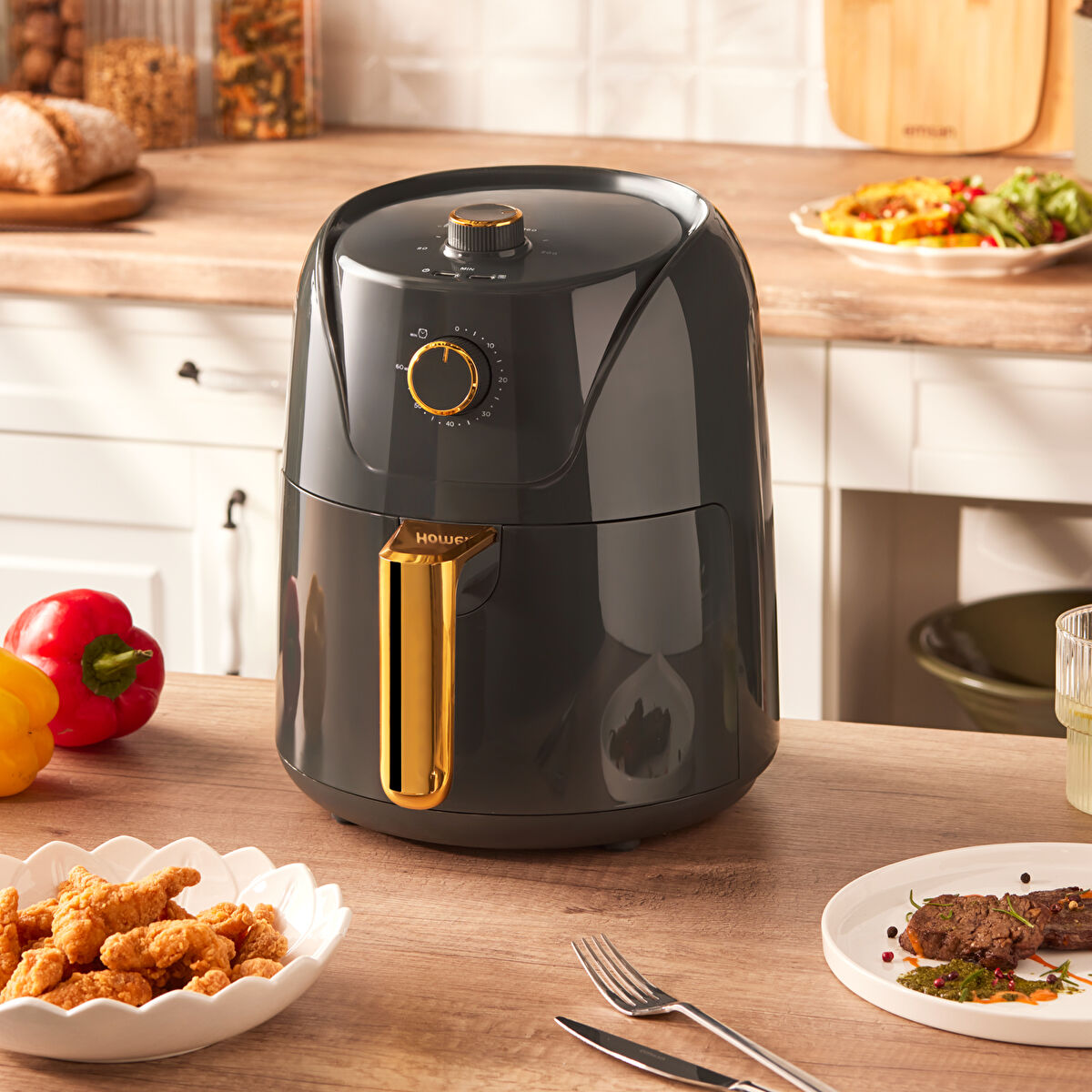 Homend Airfryday 2505H 8 Farklı Programlı Airfryer Antrasit 4,3L - 5