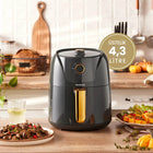 Homend Airfryday 2505H 8 Farklı Programlı Airfryer Antrasit 4,3L - 4