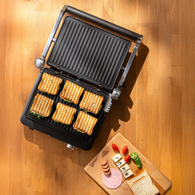 Emsan Grillmaster İnox Döküm Izgara ve Tost Makinesi 6 Dilim Kapasiteli - 4