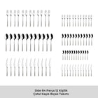 Emsan Side 84 Parça 12 Kişilik Çatal Kaşık Bıçak Takımı - 5
