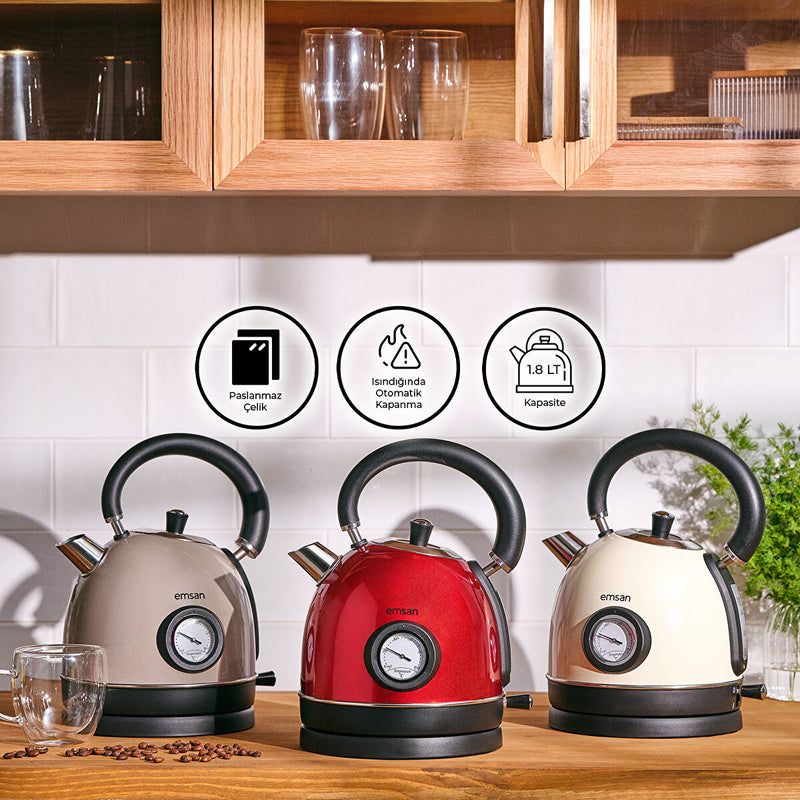 Emsan Turtle Kettle Red - 6