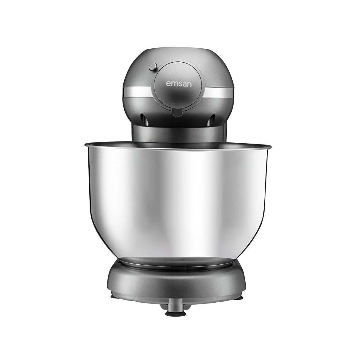 Emsan Bella Gusto Comfort Kıyma Çekme Aparatlı Hamur Yoğurma Makinesi Gri 1300W 5,5L - 5