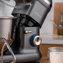 Emsan Bella Gusto Comfort Kıyma Çekme Aparatlı Hamur Yoğurma Makinesi Gri 1300W 5,5L - 4