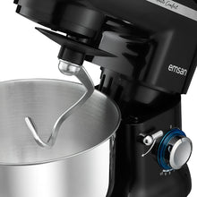 Emsan Bella Gusto Comfort Kıyma Çekme Aparatlı Hamur Yoğurma Makinesi Siyah 1300W 5,5L - 10