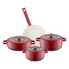 Emsan Red Royal 7 Parça Tencere Seti - 4