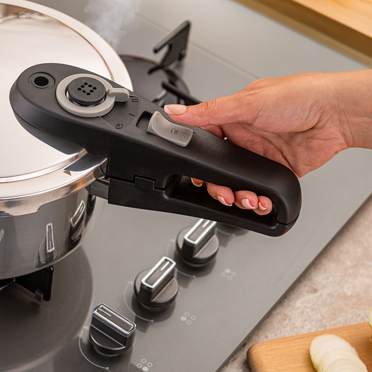 Emsan Fast Cooker Çift Emniyetli Düdüklü Tencere 4 Lt - 7