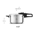 Emsan Fast Cooker Çift Emniyetli Düdüklü Tencere 4 Lt - 10