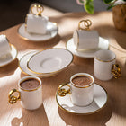 Emsan Wedding 90 ml 6'lı Kahve Fincan Takımı - 3