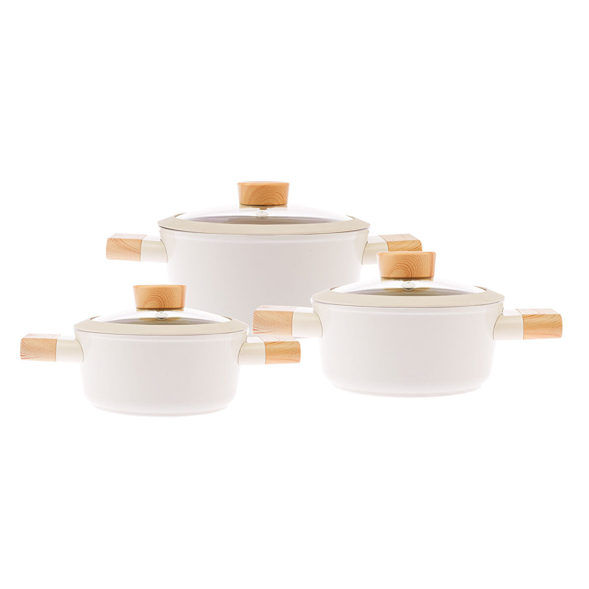 Emsan Swiss Crystal 6 Parça Midi Tencere Seti - 6