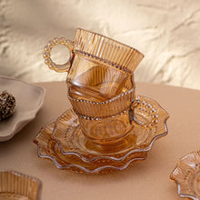 Emsan Hatrı Var Amber 80 ml 6'lı Kahve Fincanı Takımı