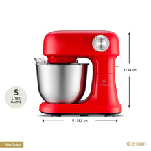 Emsan Bella Gusto Pro Stand Mikser Kırmızı 1500W (Kopya)
