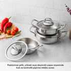 Emsan Demre 6 Parça Çelik Sahan Set - 2