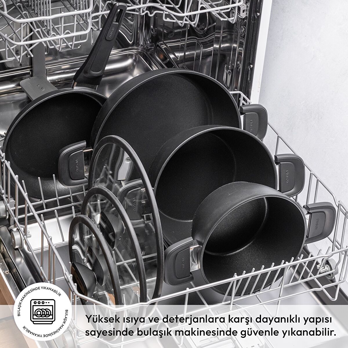 Emsan Diamente 7 Parça Tencere Seti - 8