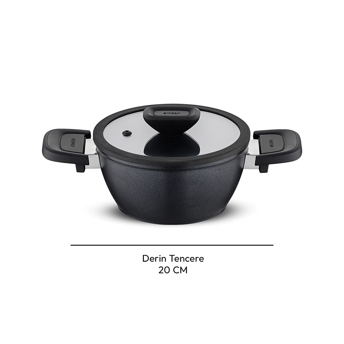 Emsan Diamente Derin Tencere 20 cm - 5