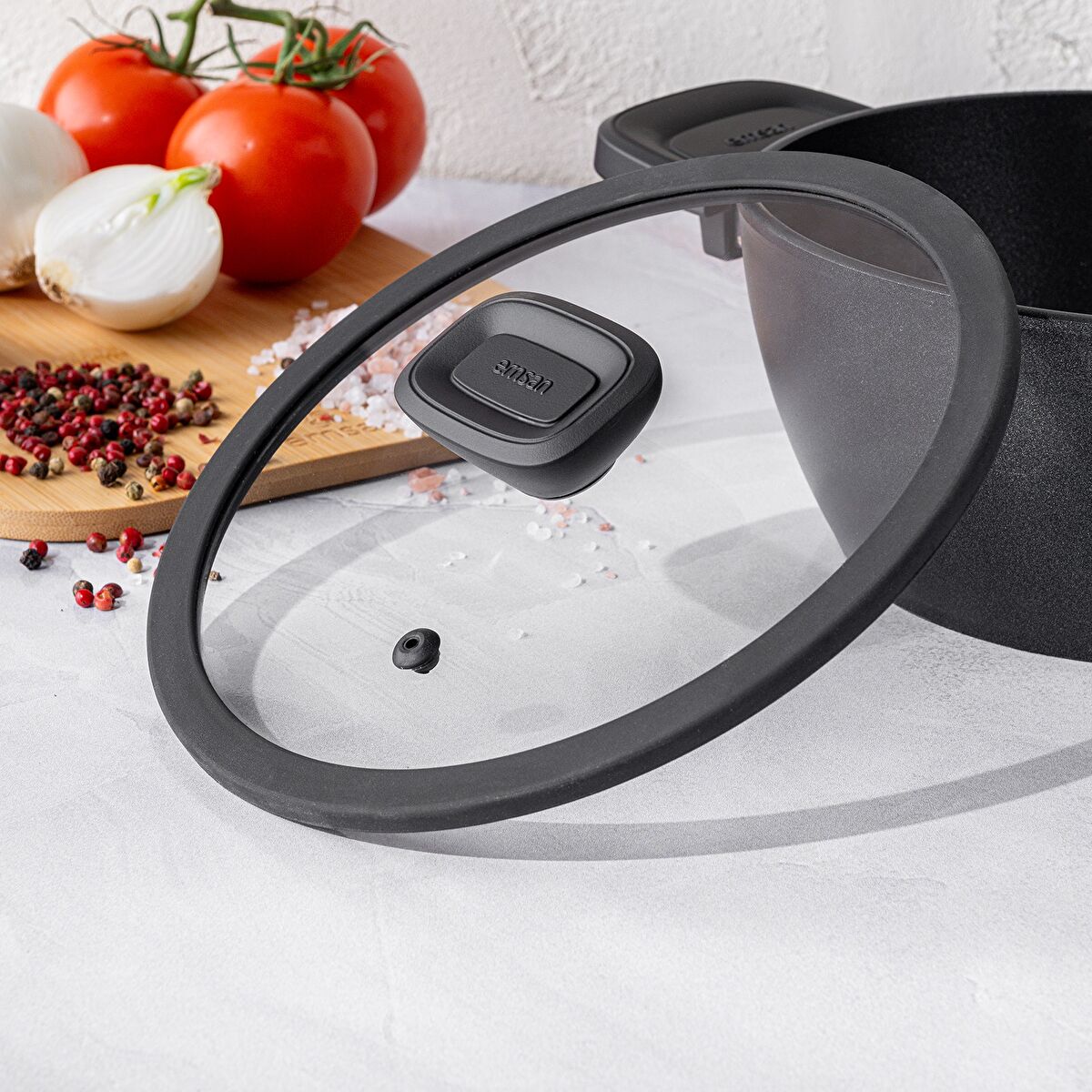Emsan Diamente Derin Tencere 20 cm - 3