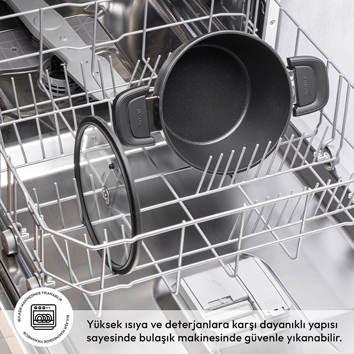 Emsan Diamente Derin Tencere 24 cm - 4