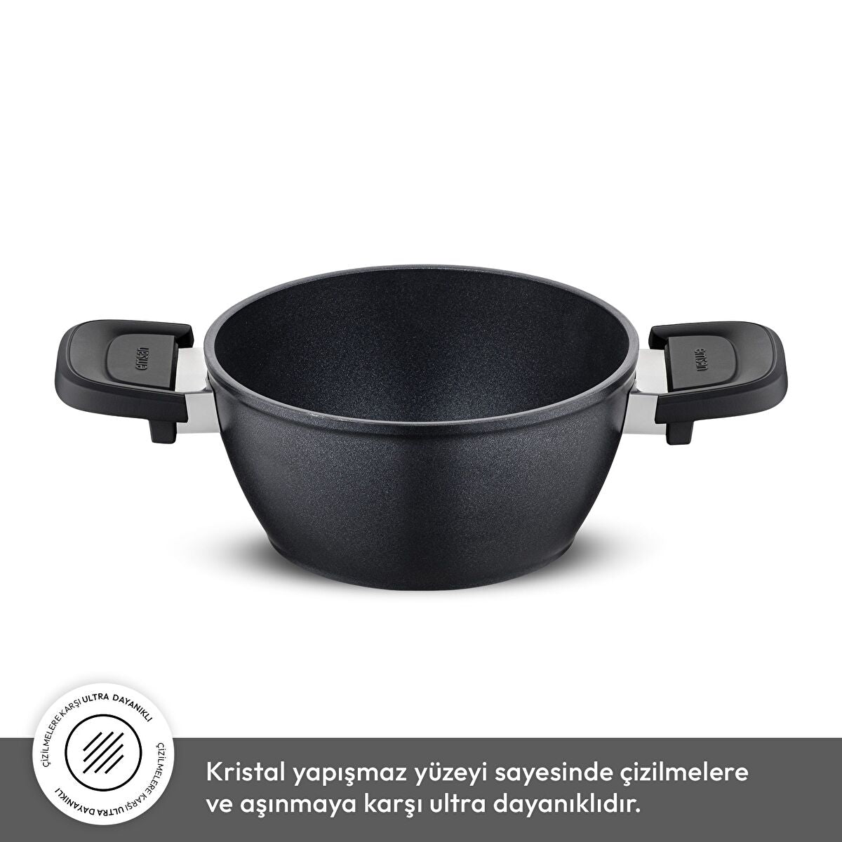 Emsan Diamente Derin Tencere 24 cm - 7