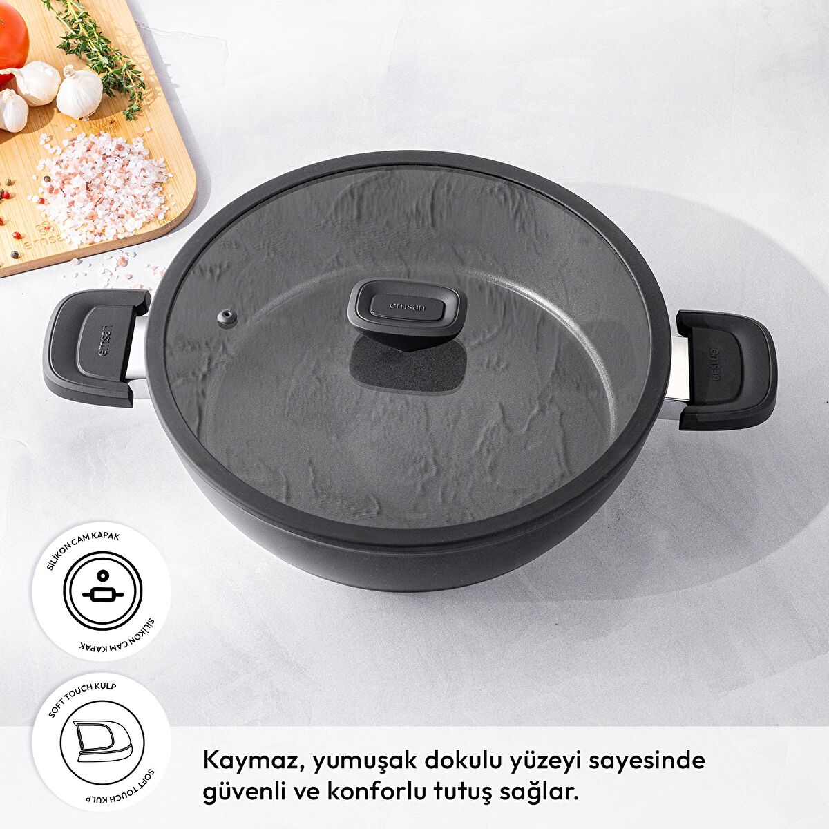 Emsan Diamente Karnıyarık Tenceresi 24 cm - 2