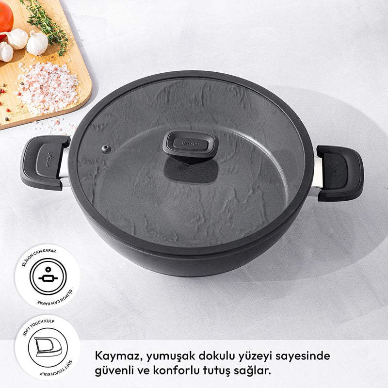 Emsan Diamente Karnıyarık Tenceresi 24 cm - 2