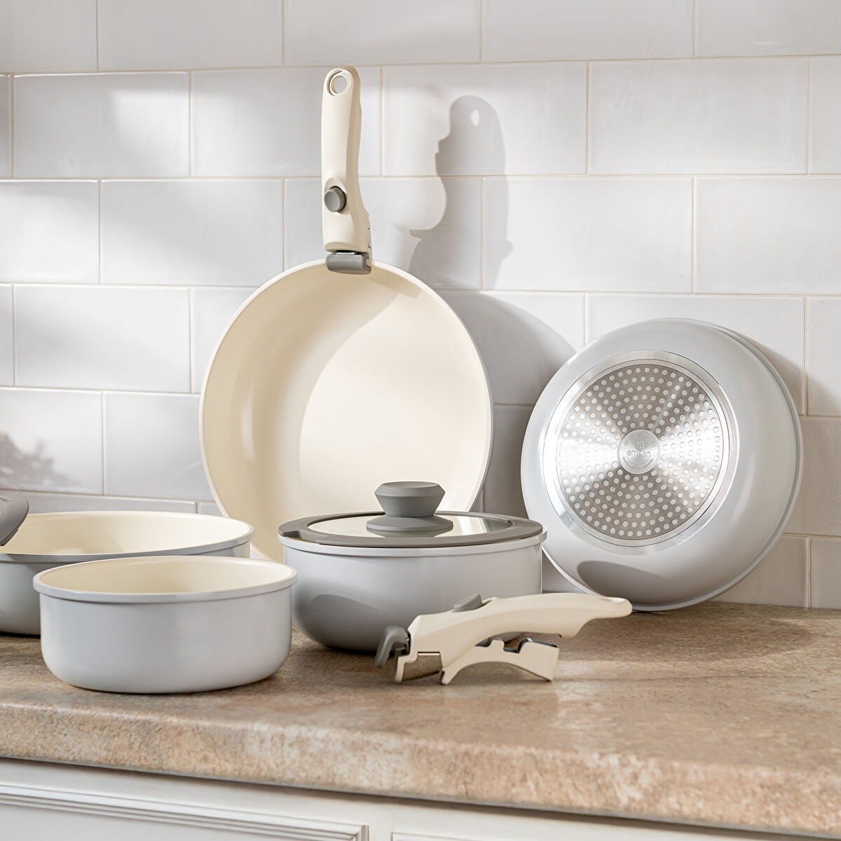 Emsan Easy Click 9 Parça Tencere Seti - 9