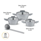 Emsan Swiss Crystal RS 6 Parça Midi Tencere Seti - 8