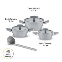 Emsan Swiss Crystal RS 6 Parça Midi Tencere Seti - 8