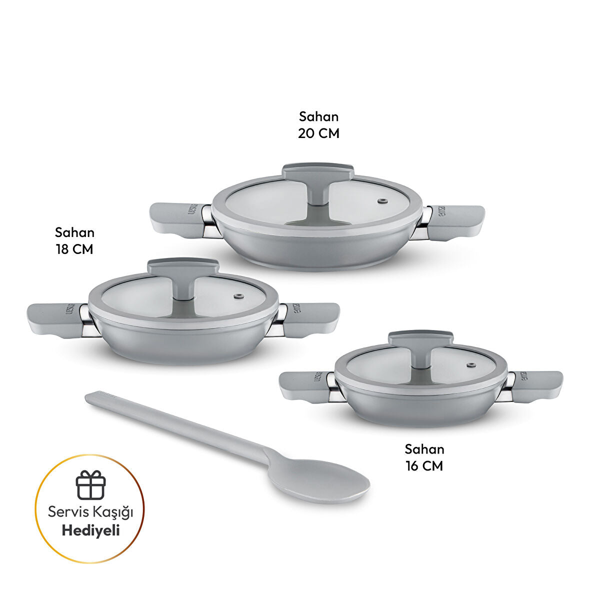 Emsan Swiss Crystal RS 6 Parça Sahan Seti - 7