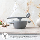 Emsan Swiss Cyrstal RS Derin Tencere Gri 20 cm - 2