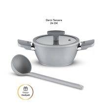 Emsan Swiss Cyrstal RS Derin Tencere Gri 24 cm - 5