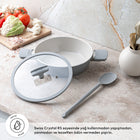 Emsan Swiss Cyrstal RS Karnıyarık Tenceresi Gri 26 cm - 3