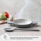 Emsan Swiss Cyrstal RS Sahan Gri 20 cm - 2