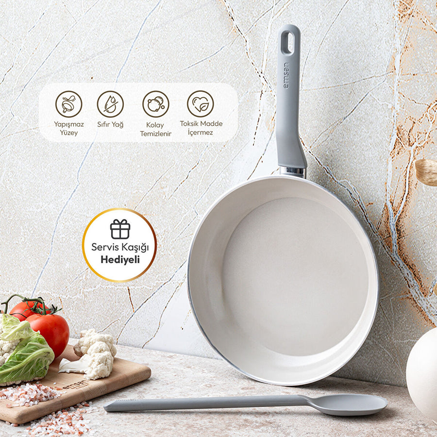 Emsan Swiss Cyrstal RS Tava Gri 30 cm