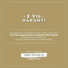 Emsan Elegance Duru Gold 84 Parça 12 Kişilik Lüks Kutulu Çatal Kaşık Bıçak Takımı - 10