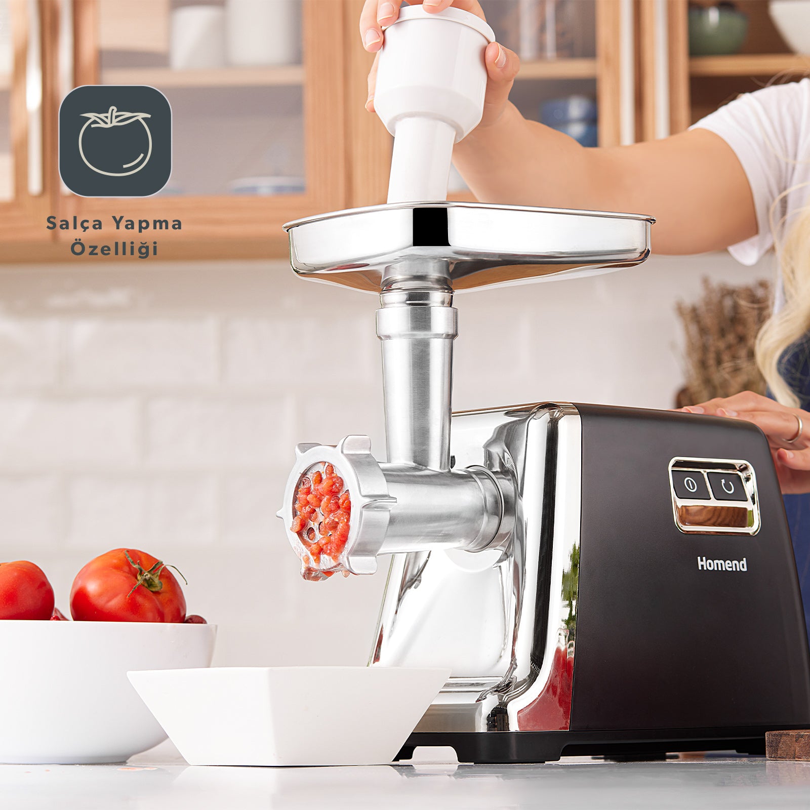 a Homend Meatbox 3100H Paslanmaz Çelik Kıyma Makinesi